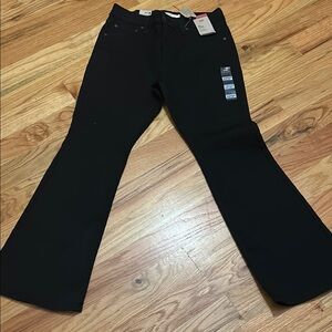 Women's Black Flare Jeans